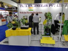 CEVISA bevelling machines on INDIA ESSEN WELDING & CUTTING 2016 trade show