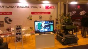 CEVISA bevelling machines on METALMADRID 2015 trade show