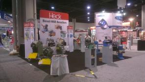 CEVISA bevelling machines on FABTECH 2014 trade show