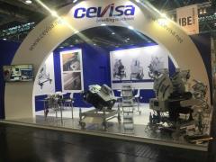 Bevelers and self-feed bevelling machines CEVISA for SCHWEISSEN & SCHNEIDEN trade show